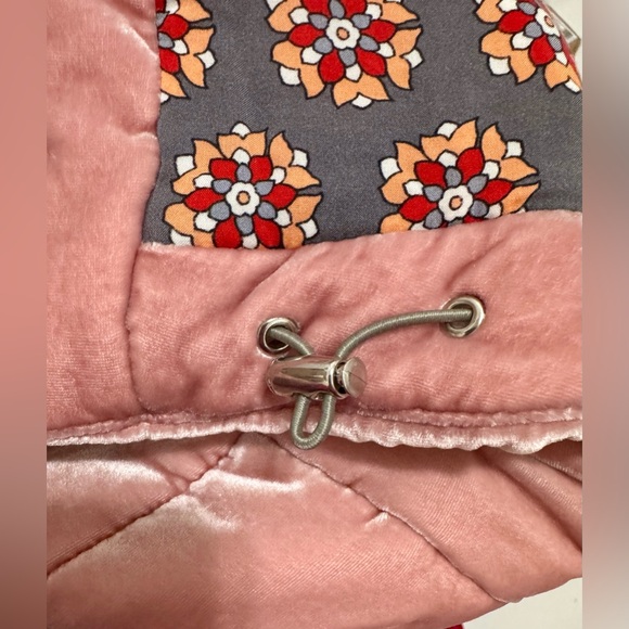 Johnny Was Quilted Warm Bohemian Dusty Pink Jacket, silk blend, Size XS – NWOT - Picture 14 of 16